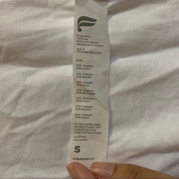 FABLETICS Janis Muscle Tank “Work Work Work” - Picture 4 of 4